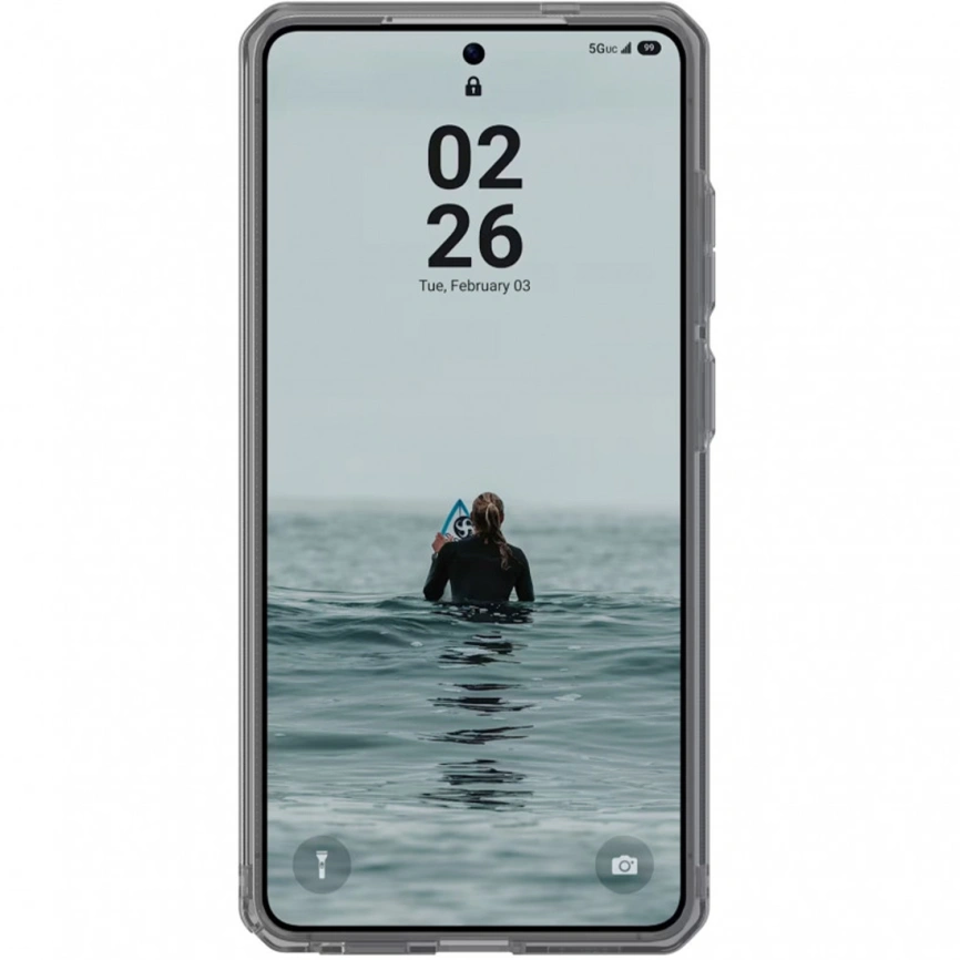 Чехол UAG DOT Case with MagSafe для Samsung Galaxy S26 Ultra True Clear Ice/Ash (214547114331) фото 2