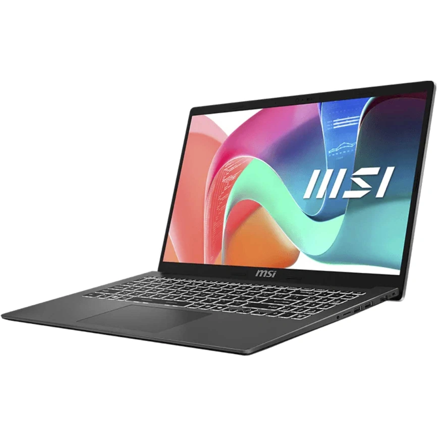 Ноутбук MSI Modern 15 F1MG-1045XRU 15.6 IPS/ i5-120U/16GB/512GB SSD (9S7-15S111-1045) Platinum Gray фото 3