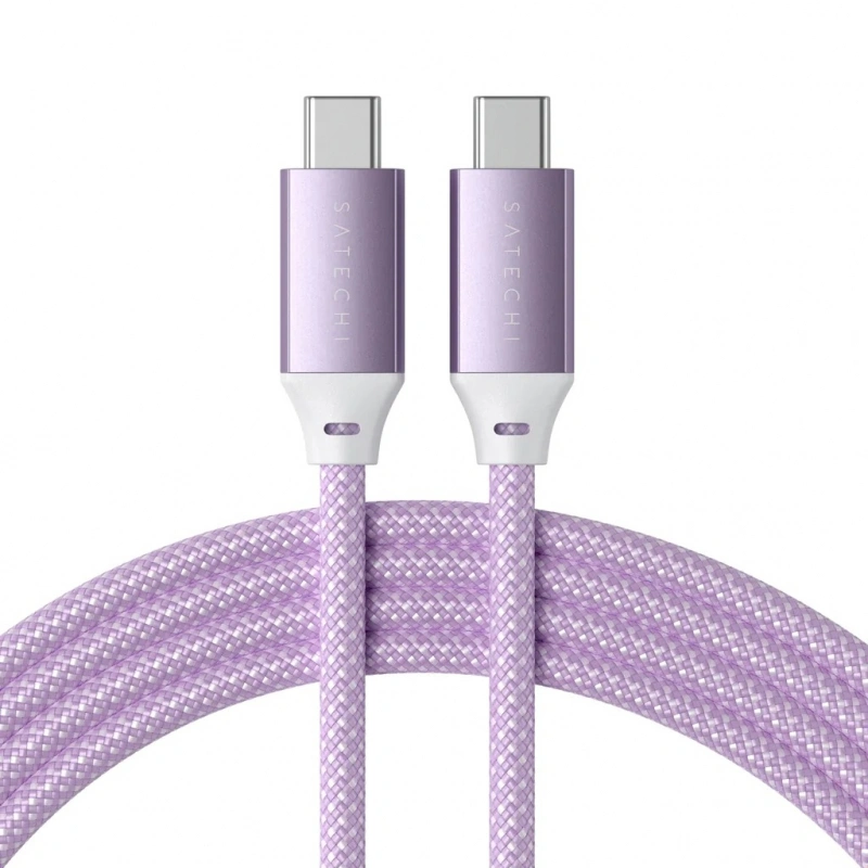 Кабель Satechi USB-C/USB-C 2m ST-TCC2MV Purple фото 1