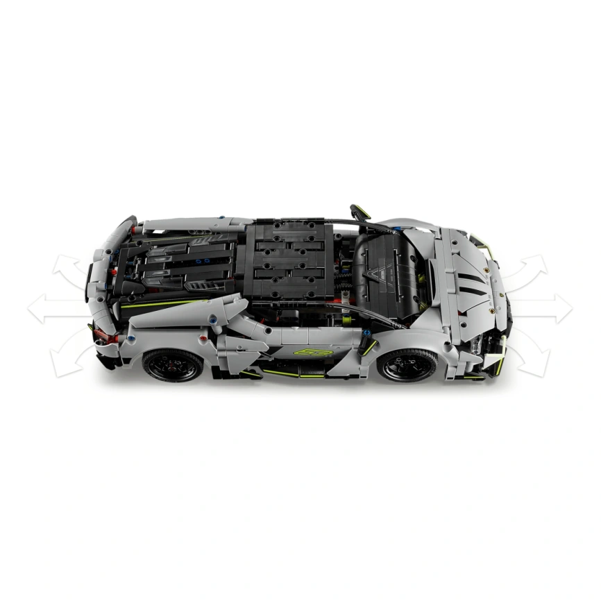 Конструктор LEGO Technic Lamborghini Revuelto Super Sports Car 42214 фото 6