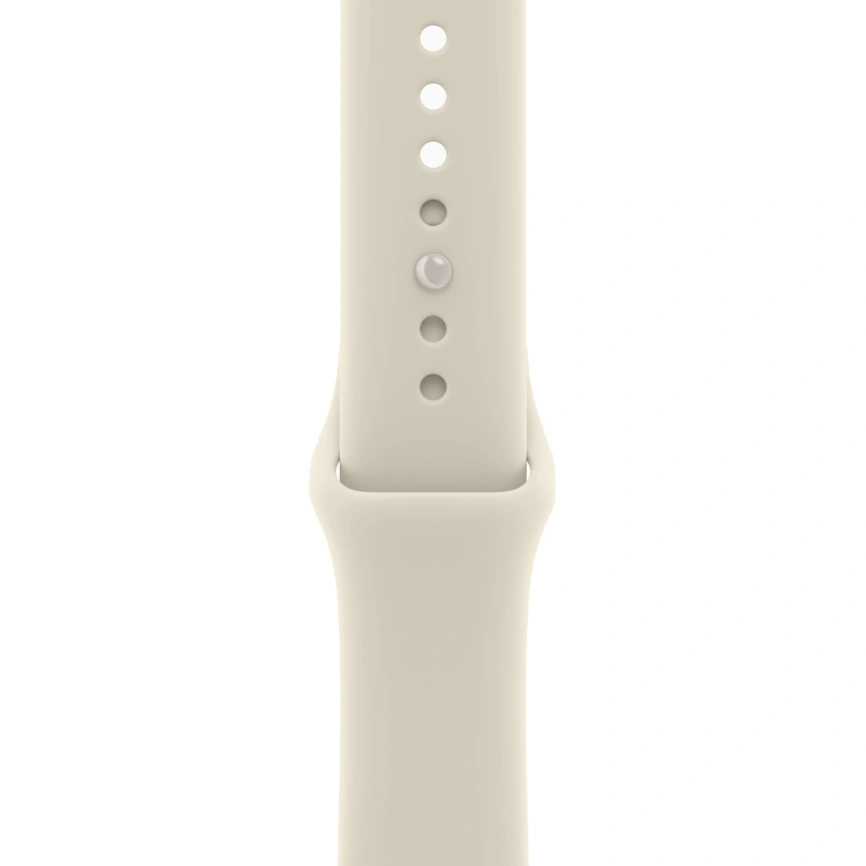 Смарт-часы Apple Watch Series 12 42mm Pearl White Ceramic Case with Sand Sport Band M/L фото 2