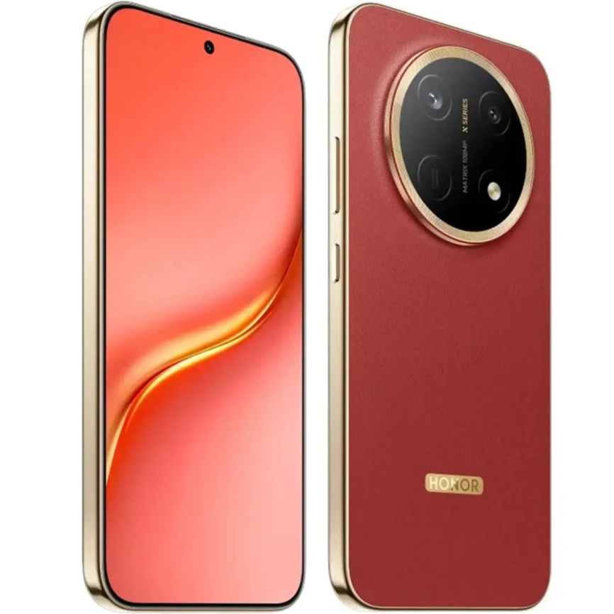 Смартфон Honor X9e Pro 8/512GB Reddish Brown фото 5