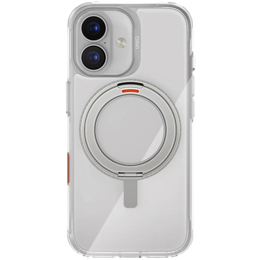 Чехол Uniq Swivix Rotating Kickstand Case для iPhone 17 Luncent Clear фото 2