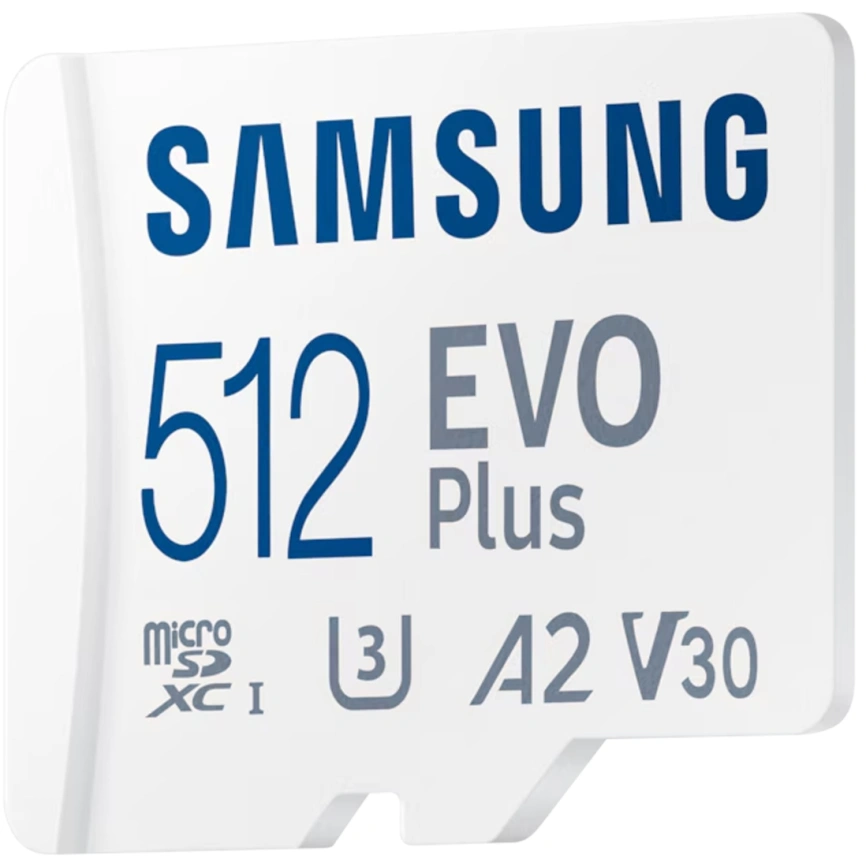 Карта памяти Samsung EVO Plus 512GB MicroSDXC Class 10/UHS-I U3 (MB-MC512SA) фото 5
