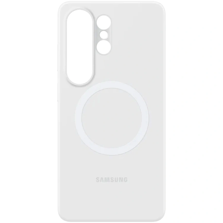 Чехол Samsung Silicone Magnet Case для Samsung Galaxy S26 Ultra White фото 4