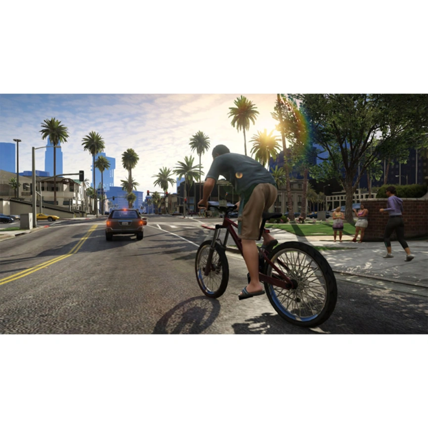 Игра Sony Grand Theft Auto GTA V (Русские субтитры ) (PS5) фото 4