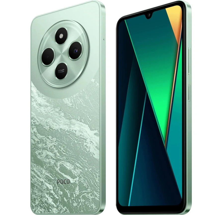 Смартфон Xiaomi Poco C75 8/256Gb Green EAC фото 5