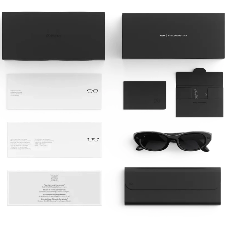 Умные очки Meta Starfire Kylie Edition Classic Black Standard Black фото 5