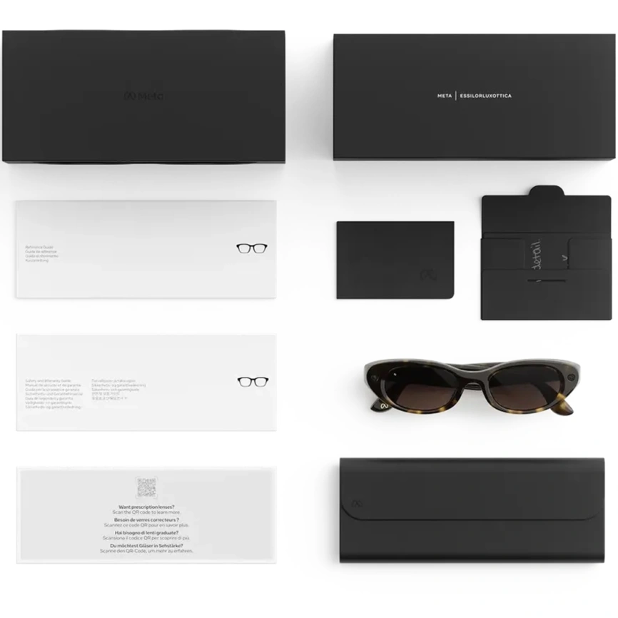 Умные очки Meta Starfire Kylie Edition Dark Tortoise Standard Chocolate фото 5