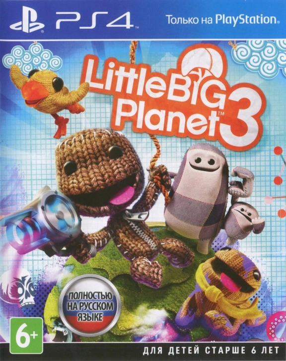 Игра Sony LittleBigPlanet 3 (русская версия) (PS4) фото 1