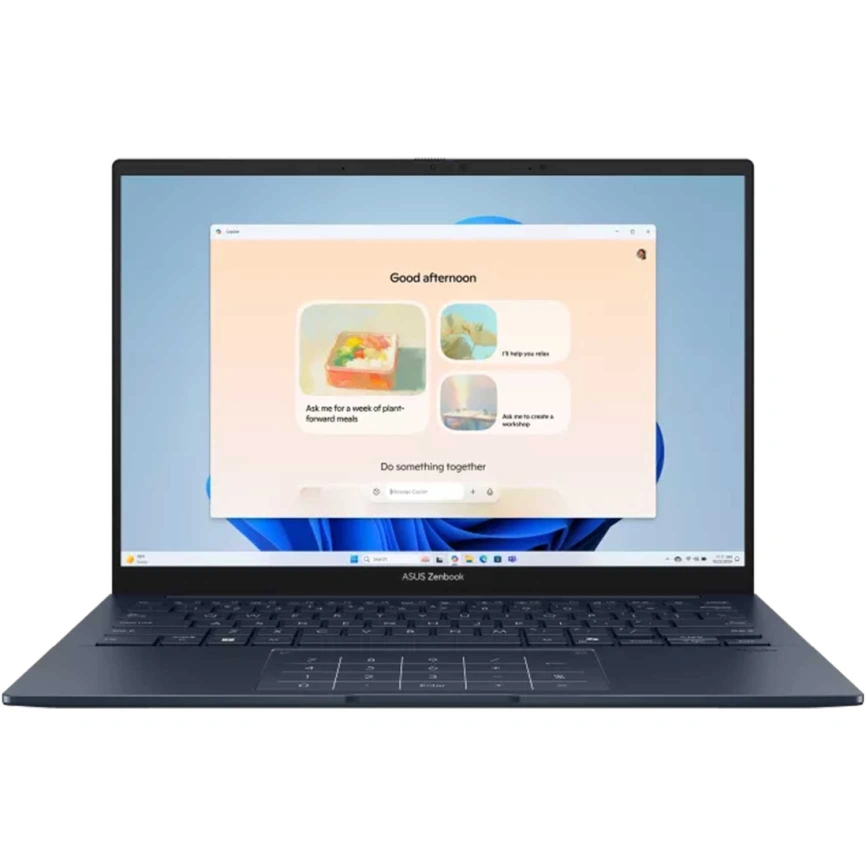 Ноутбук ASUS Zenbook 14 UX3405CA-ST1488 14 OLED/i9-285H Ultra/32GB/1TB SSD (90NB14W1-M02600) Ponder Blue фото 2