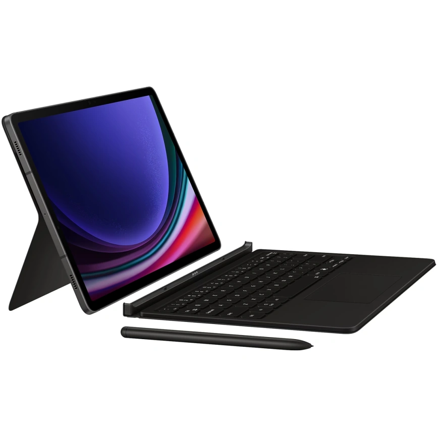 Чехол-клавиатура Samsung Book Cover Keyboard AI Key для Galaxy Tab S10 FE/S9/S9 FE Black (EF-DX725UB) фото 9