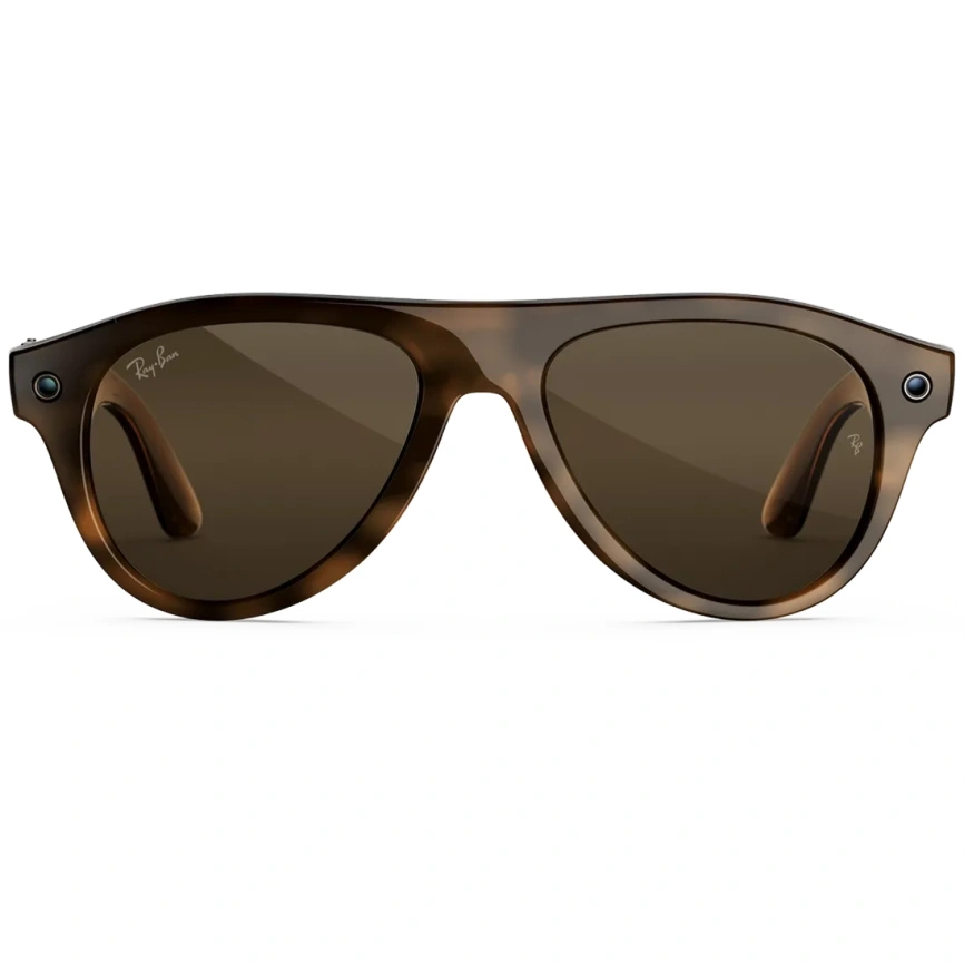 Умные очки Ray-Ban Aviator (Gen 3) Havana Standard Transitions Brown фото 6