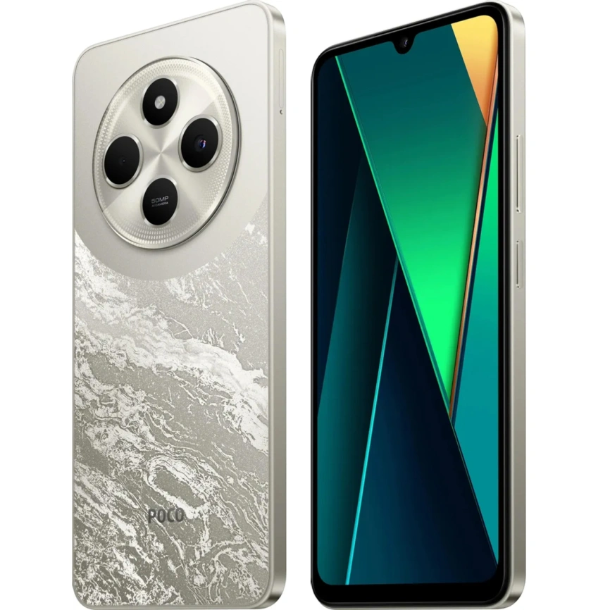 Смартфон Xiaomi Poco C75 8/256Gb Gold EAC фото 5