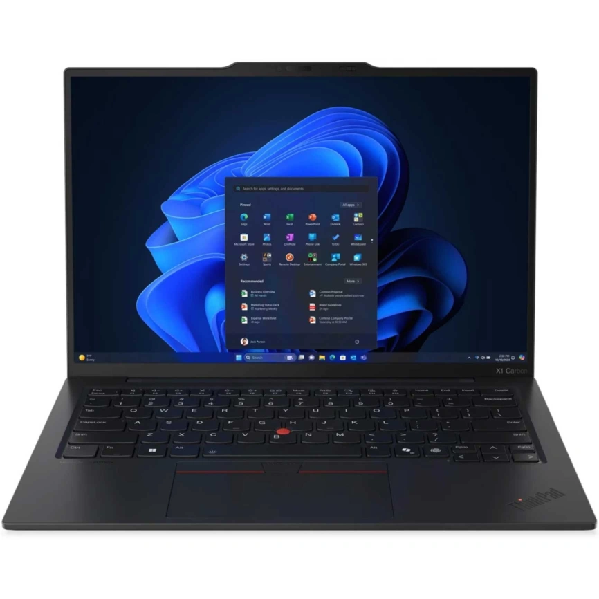 Ноутбук Lenovo ThinkPad X1 Carbon G13 Aura Edition 14 IPS/ i7-265U Ultra/16GB/1TB SSD (21NX005RUS) Eclipse Black фото 3