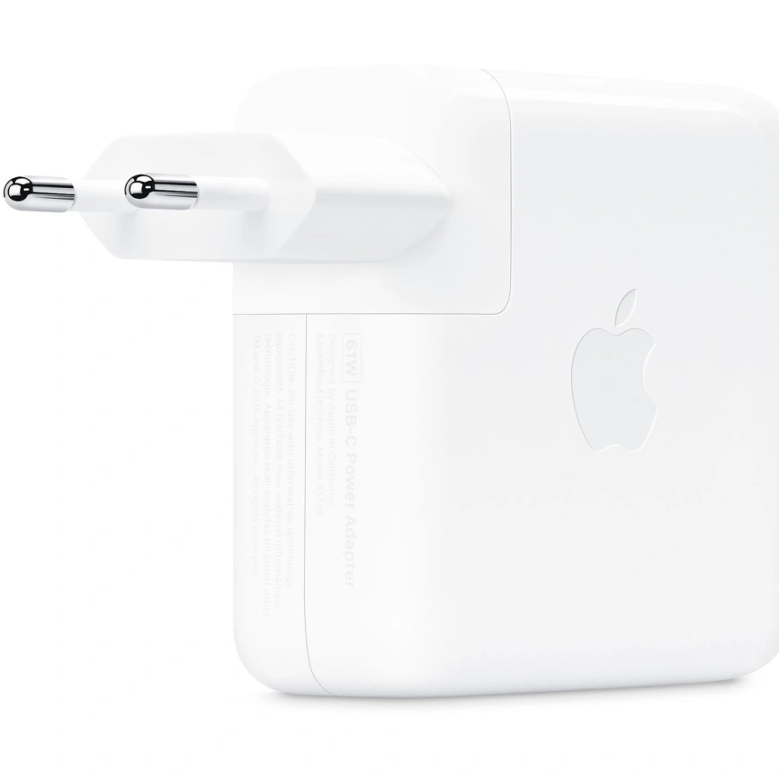 Сетевой адаптер Apple USB-С 61W для MacBook (MRW22ZM/A) фото 2