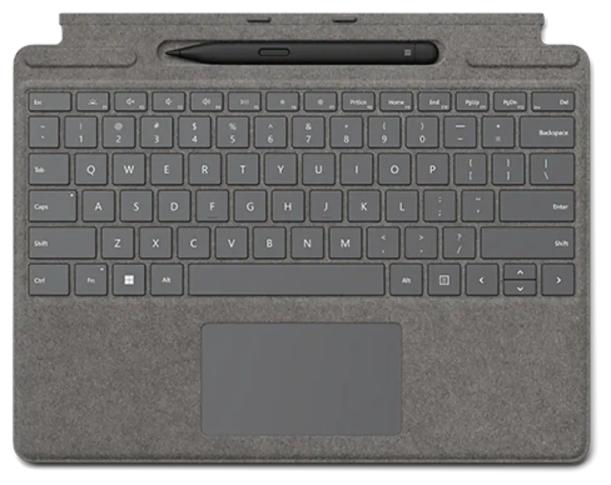 Клавиатура Microsoft Surface Pro Signature Keyboard + Slim Pen 2 Platinum фото 1