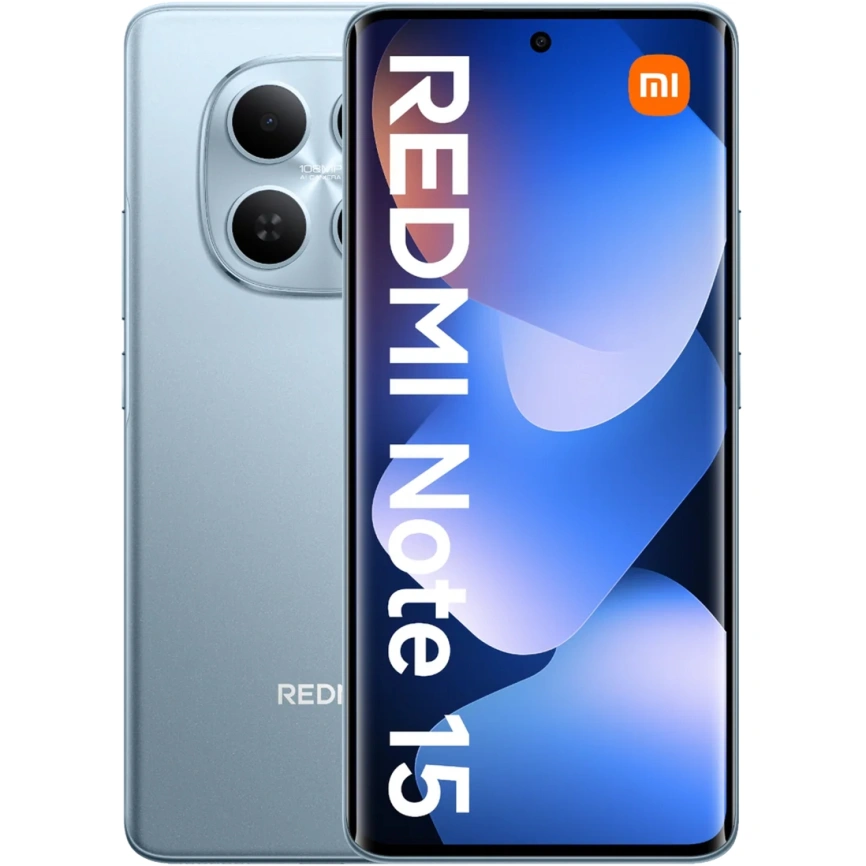 Смартфон Xiaomi Redmi Note 15 4G 8/128Gb Glacier Blue EAC фото 1