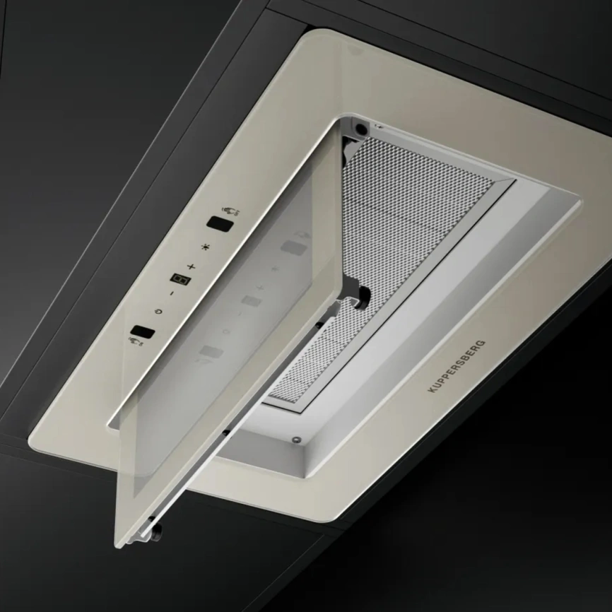 Встраиваемая вытяжка Kuppersberg INSHINE 60 CG Beige фото 6