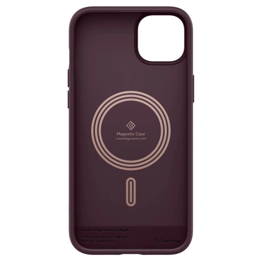 Чехол Spigen Caseology Parallax Mag для iPhone 14 Plus (ACS04929) Burgundy фото 3