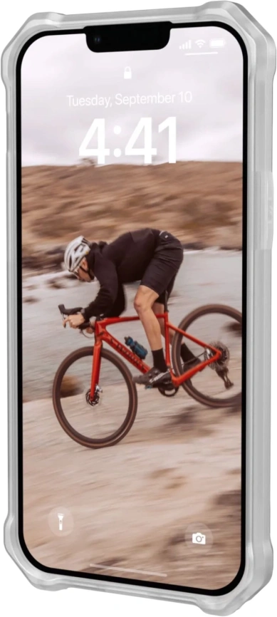 Чехол UAG Essential Armor For MagSafe для iPhone 14 Frosted Ice фото 7