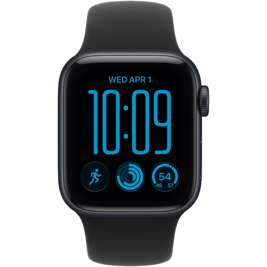 Смарт-часы Apple Watch SE (2026) 44mm Midnight Aluminum Black Sport Band M/L фото 3