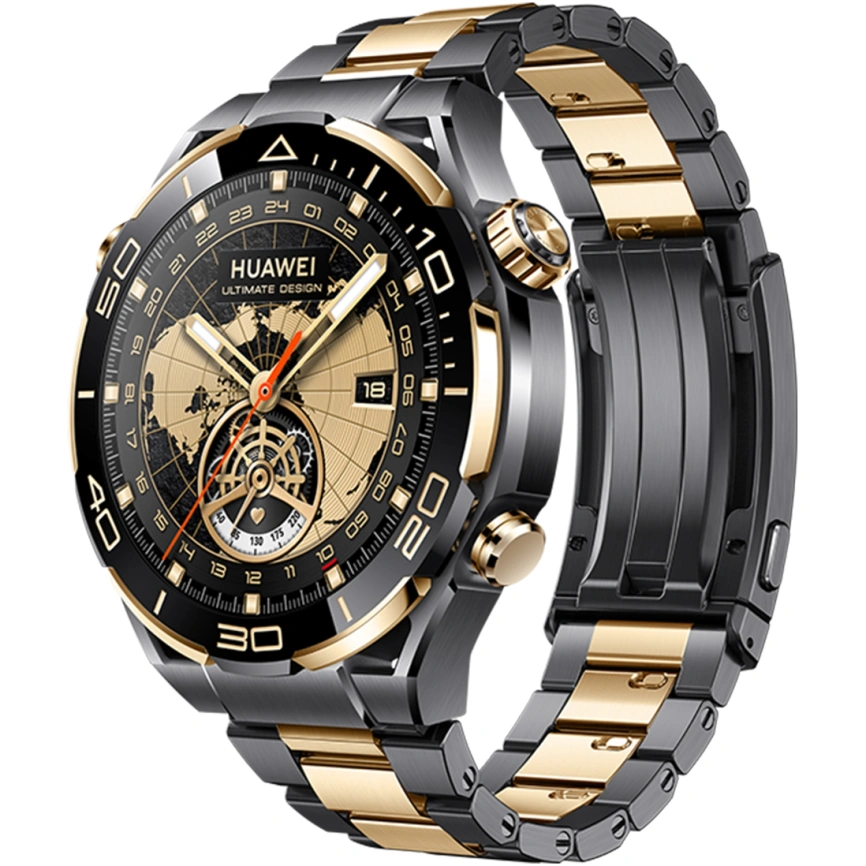 Смарт-часы Huawei Watch Ultimate Design 49mm Gold (55020BET) фото 1