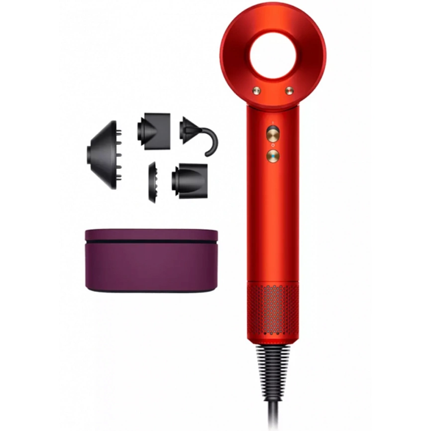 Фен Dyson Supersonic HD08 Topaz Orange фото 2