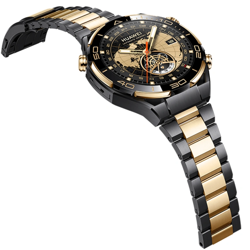 Смарт-часы Huawei Watch Ultimate Design 49mm Gold (55020BET) фото 5