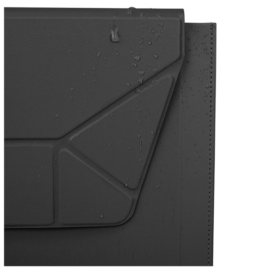 Чехол-подставка Uniq OSLO Laptop Sleeve для ноутбуков 14 Jet Black фото 3