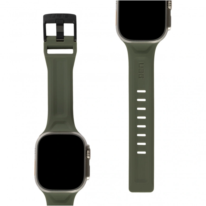 Ремешок UAG Scout Silicone 49mm Apple Watch Foliage Green (191488117245) фото 5