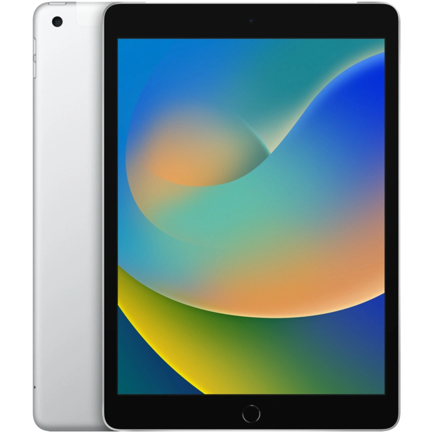 Планшет Apple iPad 10.2 (2021) Wi-Fi + Cellular 64Gb Silver (MK493) фото 1