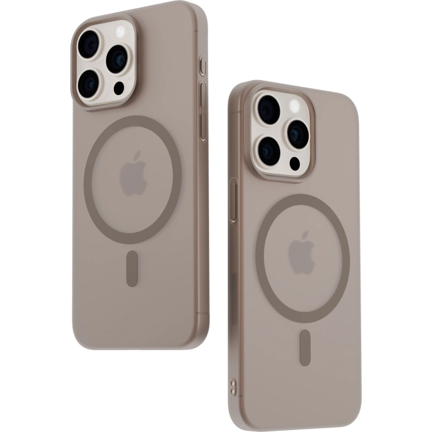 Чехол Gurdini Slim Series with MagSafe для iPhone 16 Pro Desert фото 2