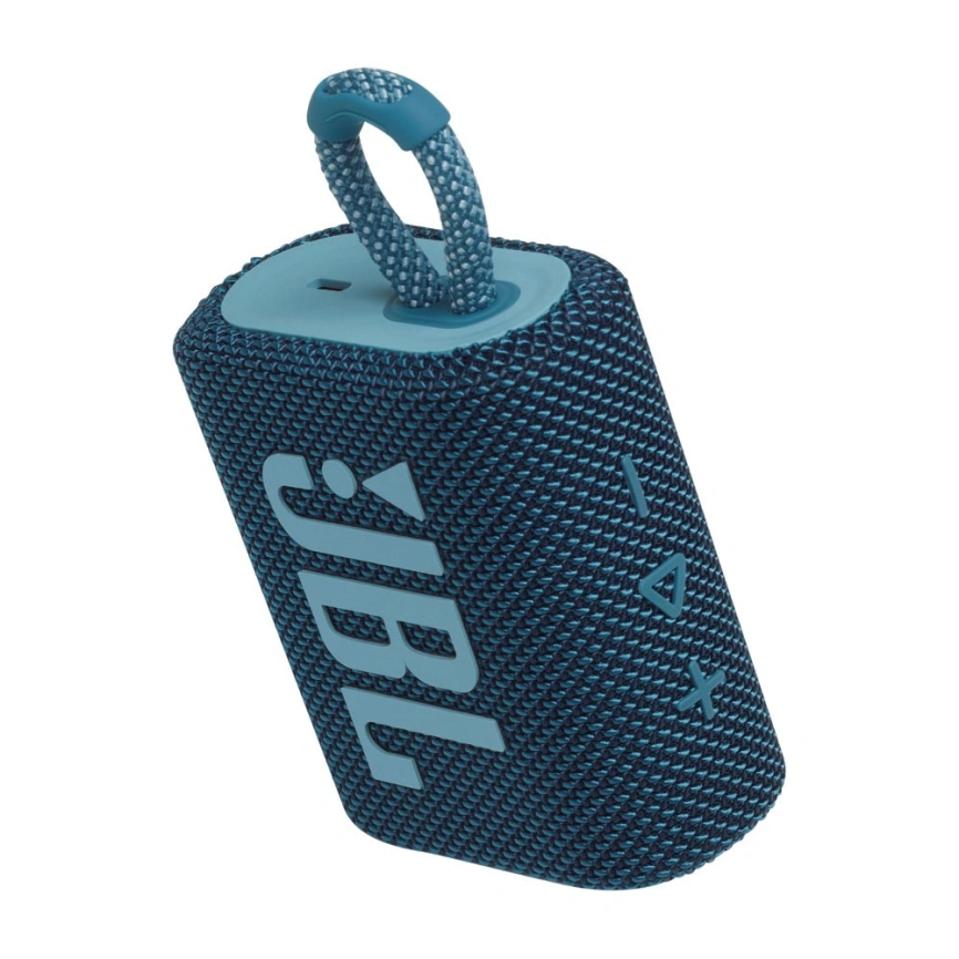 Портативная колонка JBL GO 3 Blue фото 7