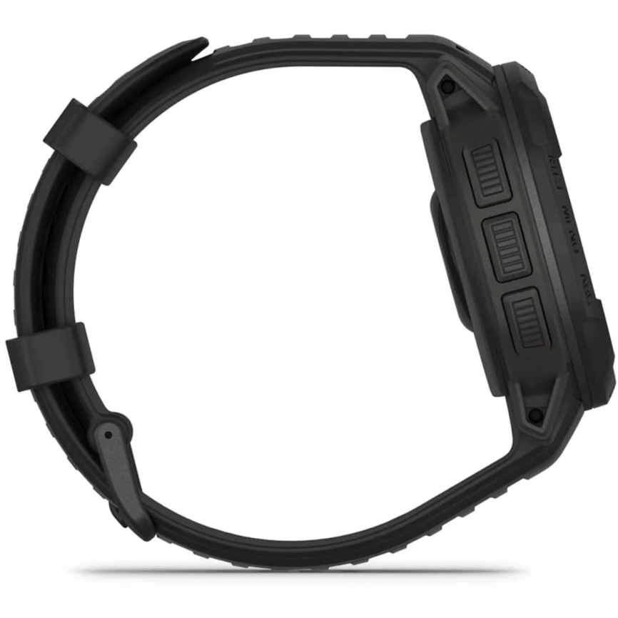Смарт-часы Garmin Instinct Crossover Solar 45mm Tactical Black Band (010-02730-10) фото 5