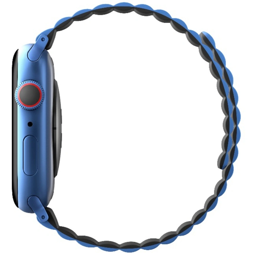 Ремешок Uniq Revix reversible Magnetic для Apple Watch 38/40/41 Blue/Black фото 8
