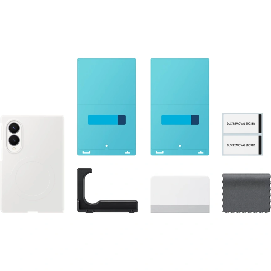 Чехол Samsung Silicone Magnet Case для Galaxy Z Fold8 White фото 5