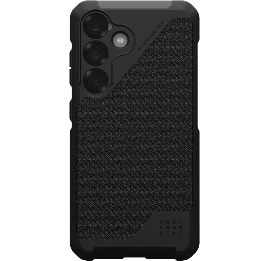 Чехол UAG Metropolis LT для Samsung Galaxy S25 с MagSafe Kevlar Black фото 1