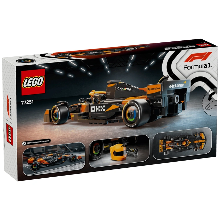 Конструктор LEGO Speed Champions McLaren F1 77251 фото 7