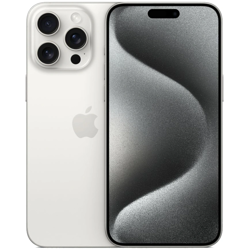 Смартфон Apple iPhone 15 Pro Dual Sim 512Gb White Titanium фото 1