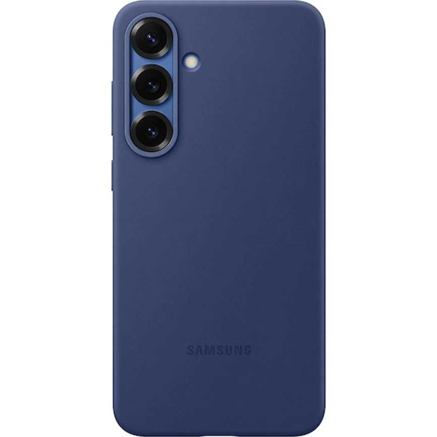 Чехол Samsung Silicone Case для Samsung Galaxy S25 Plus Blue фото 5
