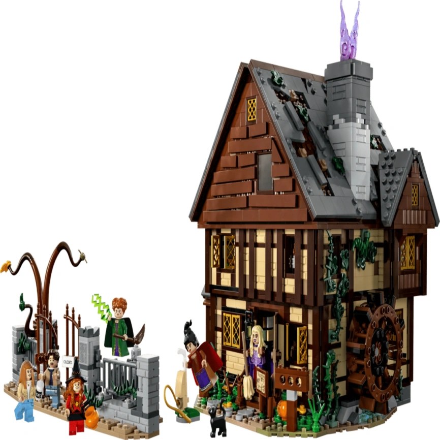 Конструктор LEGO Disney Hocus Pocus: The Sanderson Sisters’ Cottage 21341 фото 5