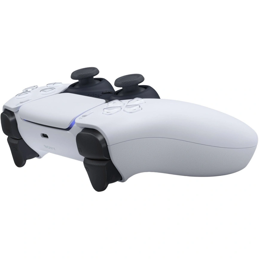 Джойстик беспроводной Sony DualSense для PS5 White фото 3