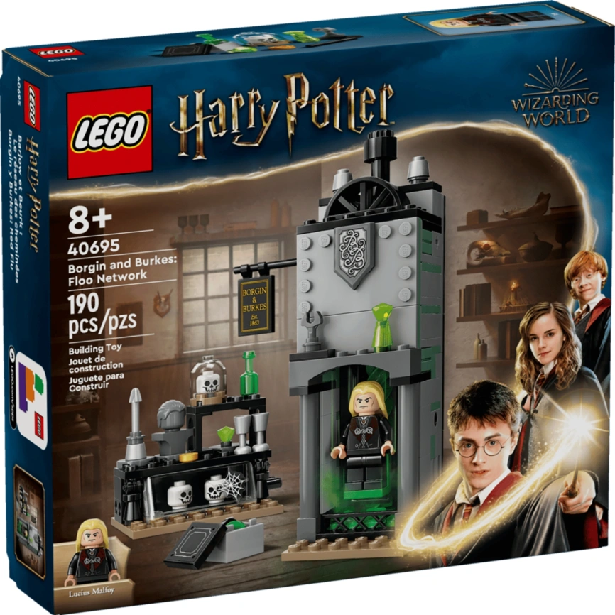 Конструктор LEGO Harry Potter Borgin and Burkes: Floo Network 40695 фото 1