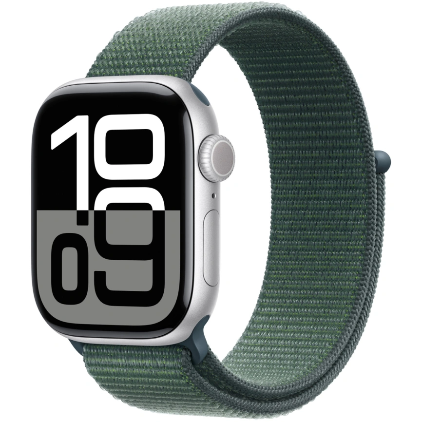 Ремешок Apple Watch 42mm Lake Green Sport Loop фото 2