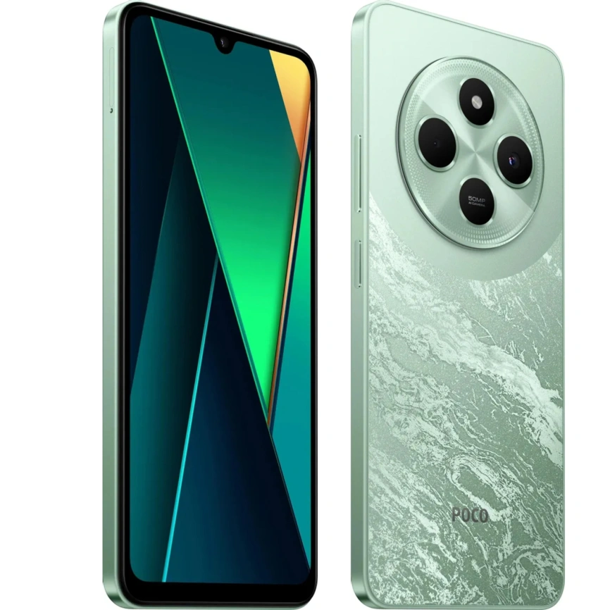 Смартфон Xiaomi Poco C75 8/256Gb Green EAC фото 4