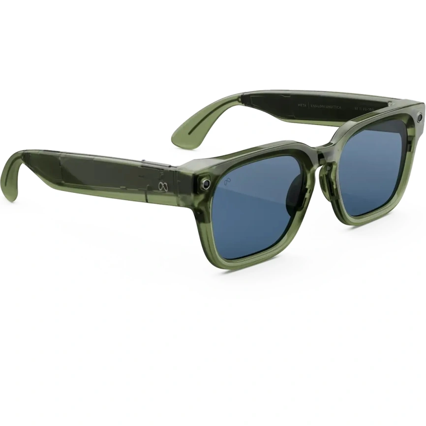 Умные очки Meta Fury Racing Green Standard Light Blue Atlantic фото 3