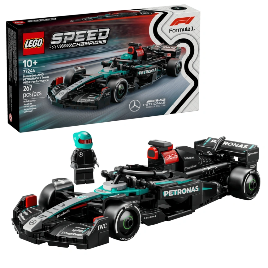 Конструктор LEGO Speed Champions Mercedes-AMG PETRONAS F1 Team W15 E Performance 77244 фото 1