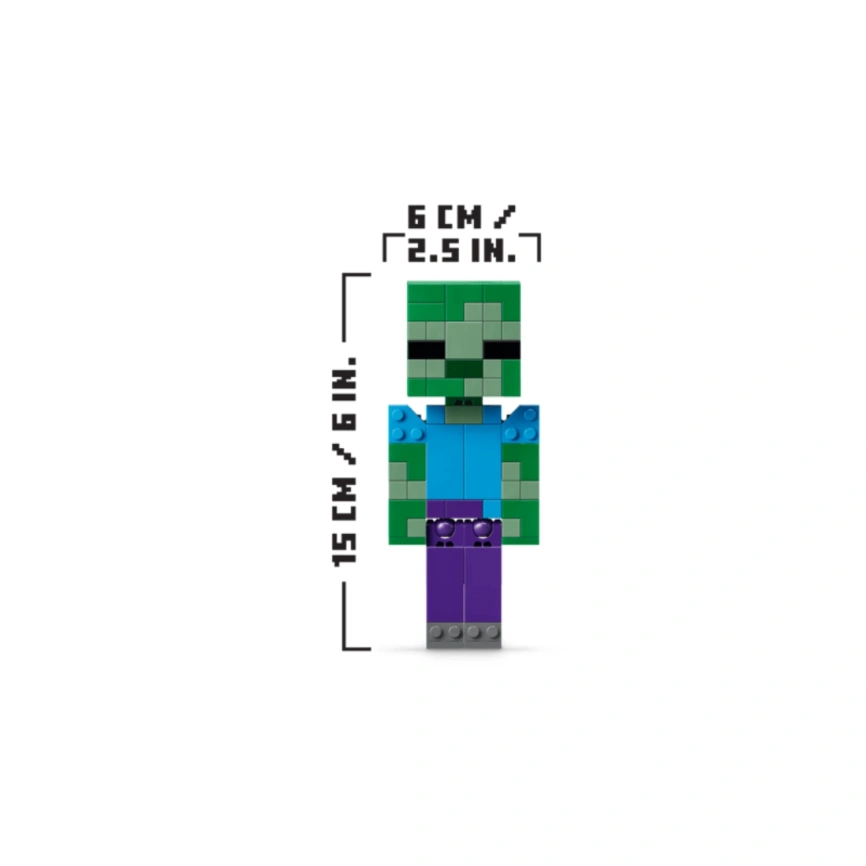 Конструктор LEGO Minecraft Chicken Jockey 21582 фото 5