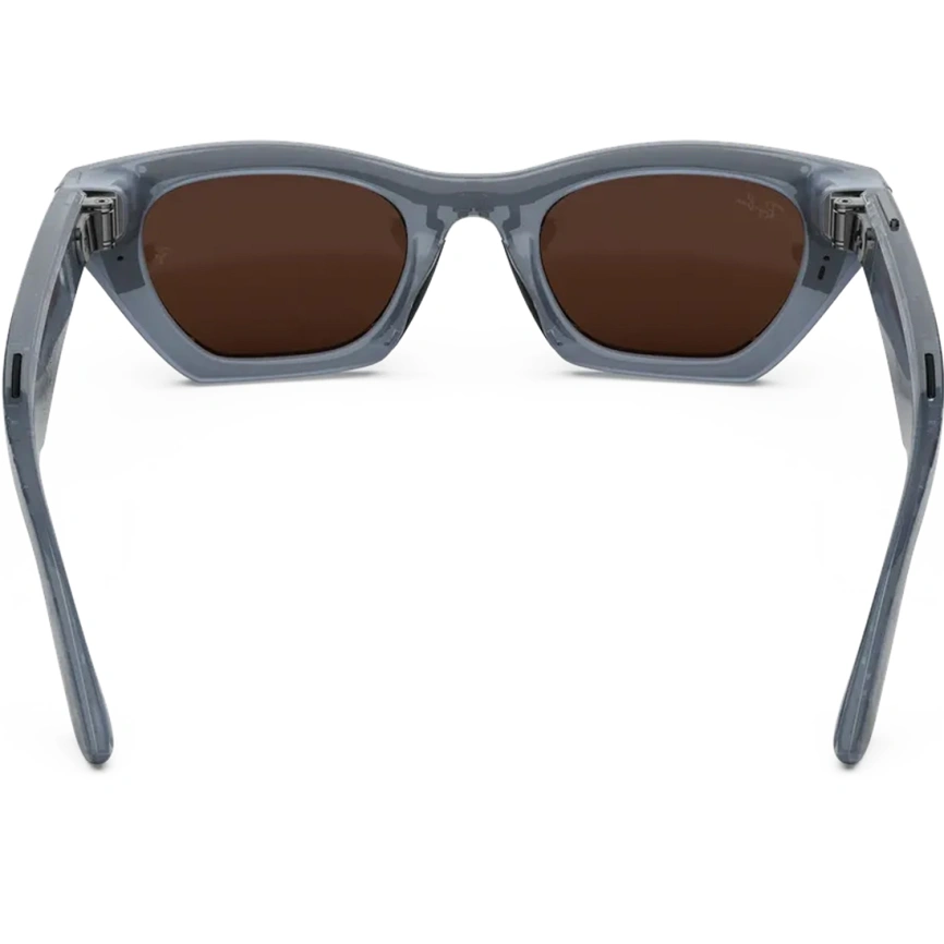 Умные очки Ray-Ban Zena (Gen 3) Milky Grey Lilac Standard Transitions Copper фото 6